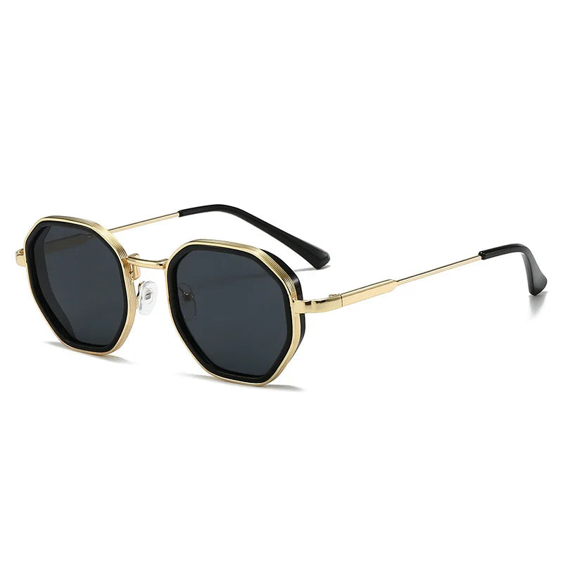 Geometric Square Retro Sunglasses