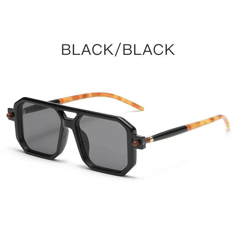 Thick Frame Square Sunglasses