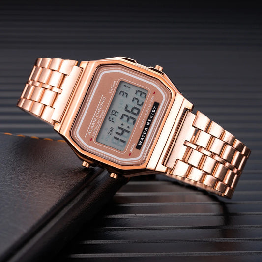 Waterproof LED Digital Sports Watch