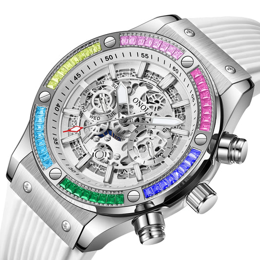 Multifunction Sport Mechanical Men Watch