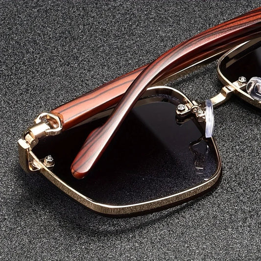 Punk Metal Pilot Sunglasses