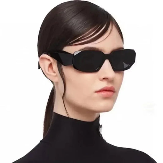 Designer Glamour Square Sunglasses