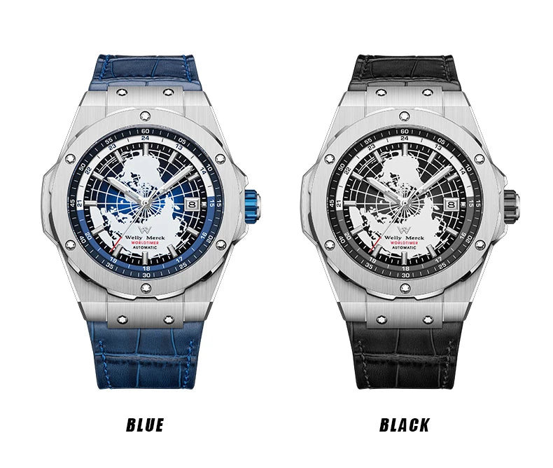 World Time Automatic Men Watch