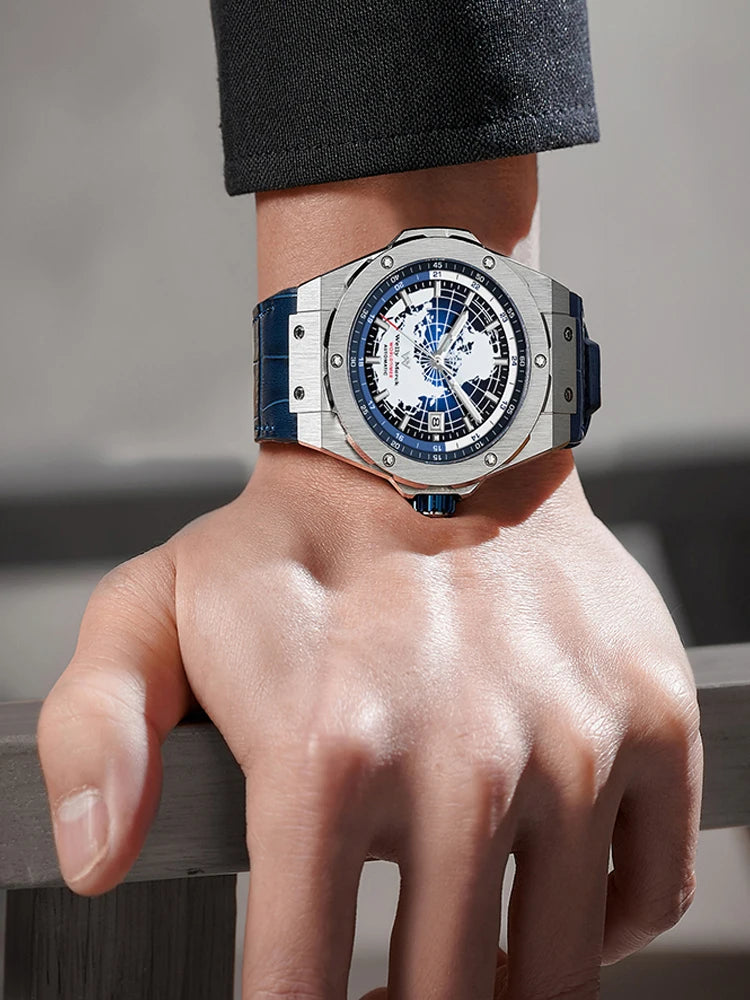 World Time Automatic Men Watch