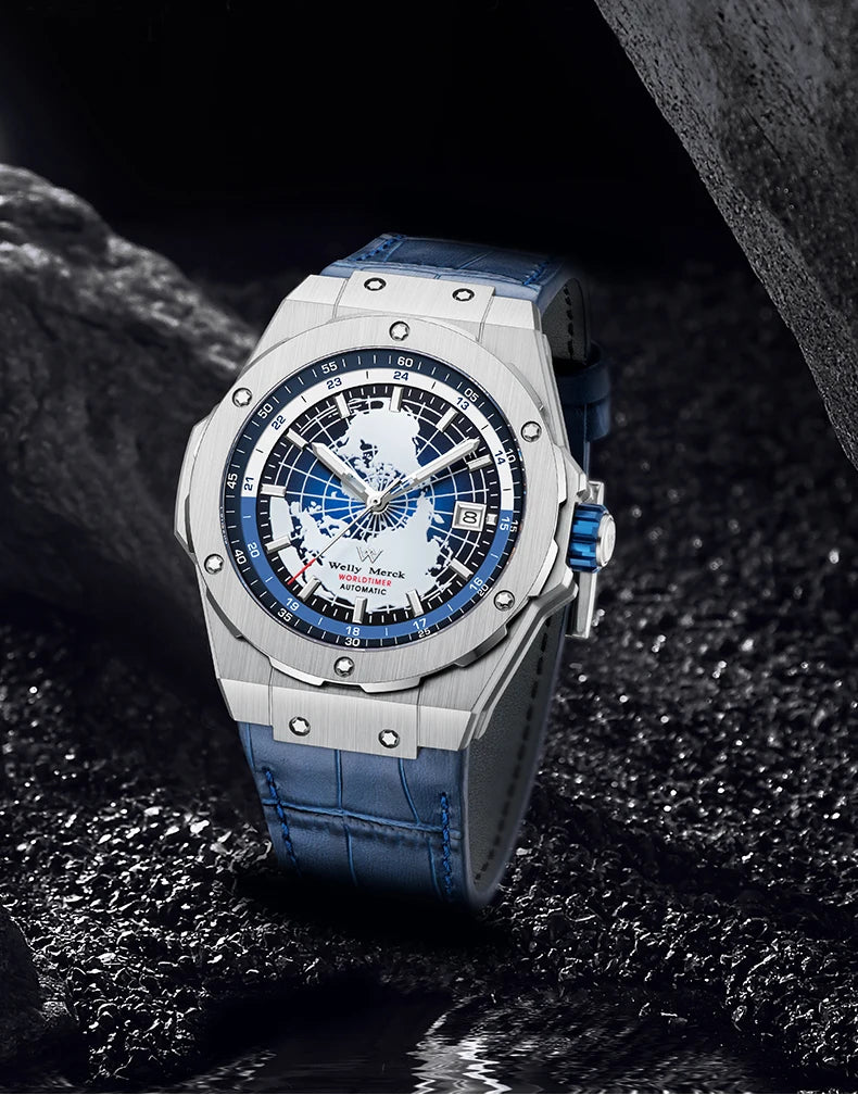 World Time Automatic Men Watch
