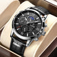 Luxury Leather Quartz Men Watch
