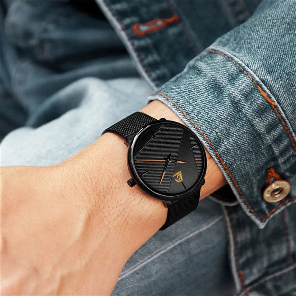 Ultra Thin Business Men Watch