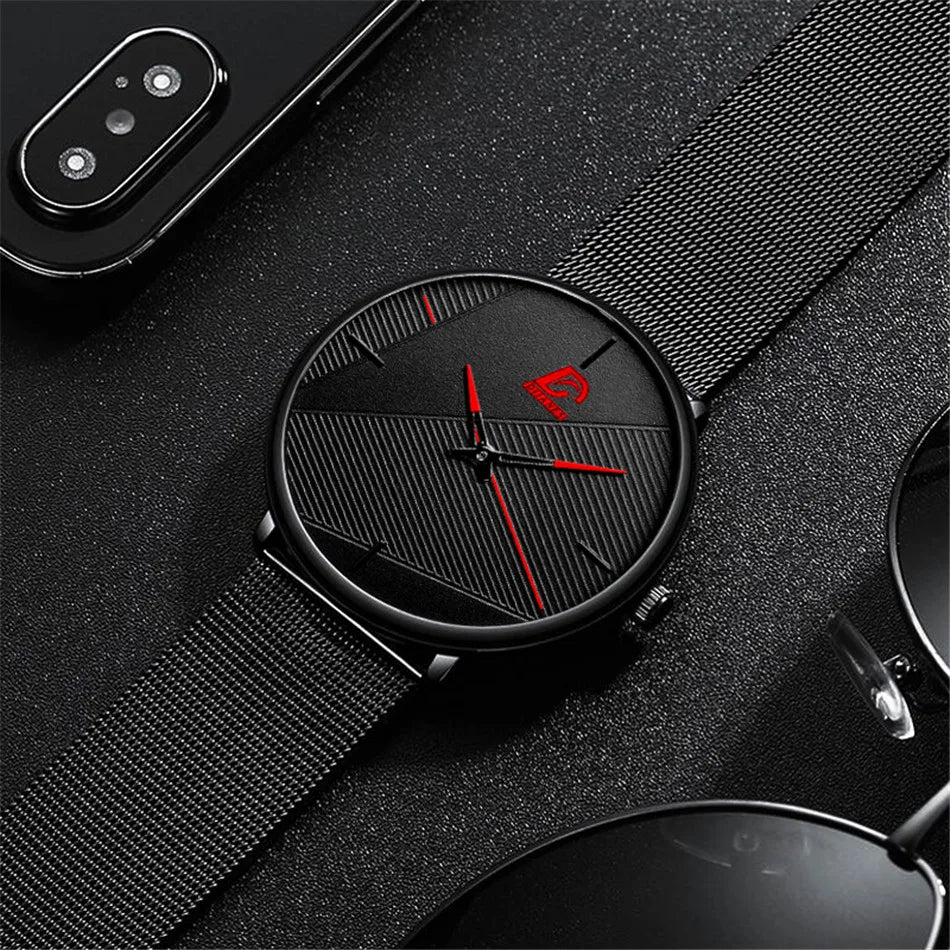 Ultra Thin Business Men Watch