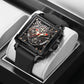 Square Waterproof Quartz Men Watch