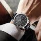 Luxury Leather Quartz Men Watch