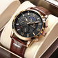 Luxury Leather Quartz Men Watch