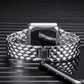 Digital Rhinestone Steel Women Watch