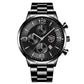Business Steel Quartz Men Watch
