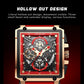 Square Waterproof Quartz Men Watch