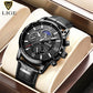 Luxury Leather Quartz Men Watch