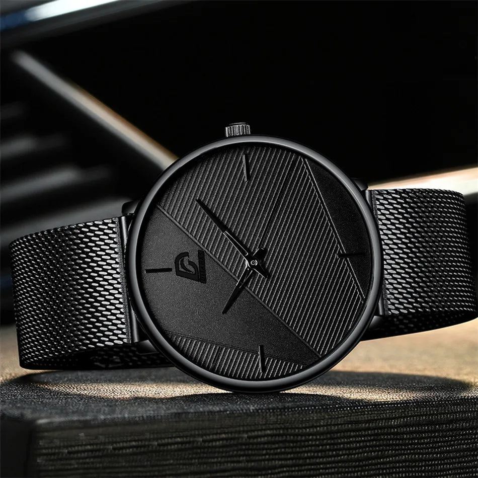 Ultra Thin Business Men Watch