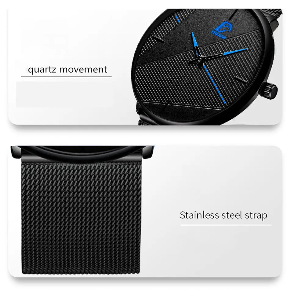 Ultra Thin Business Men Watch