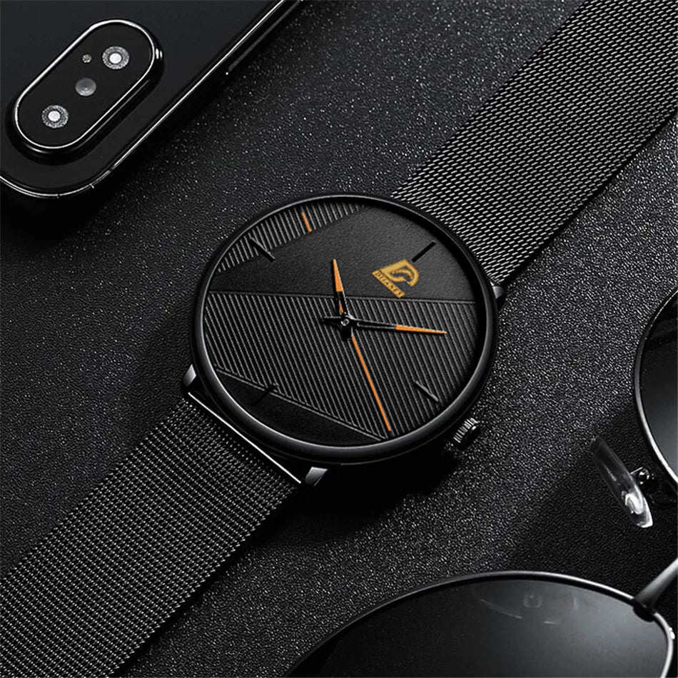 Ultra Thin Business Men Watch