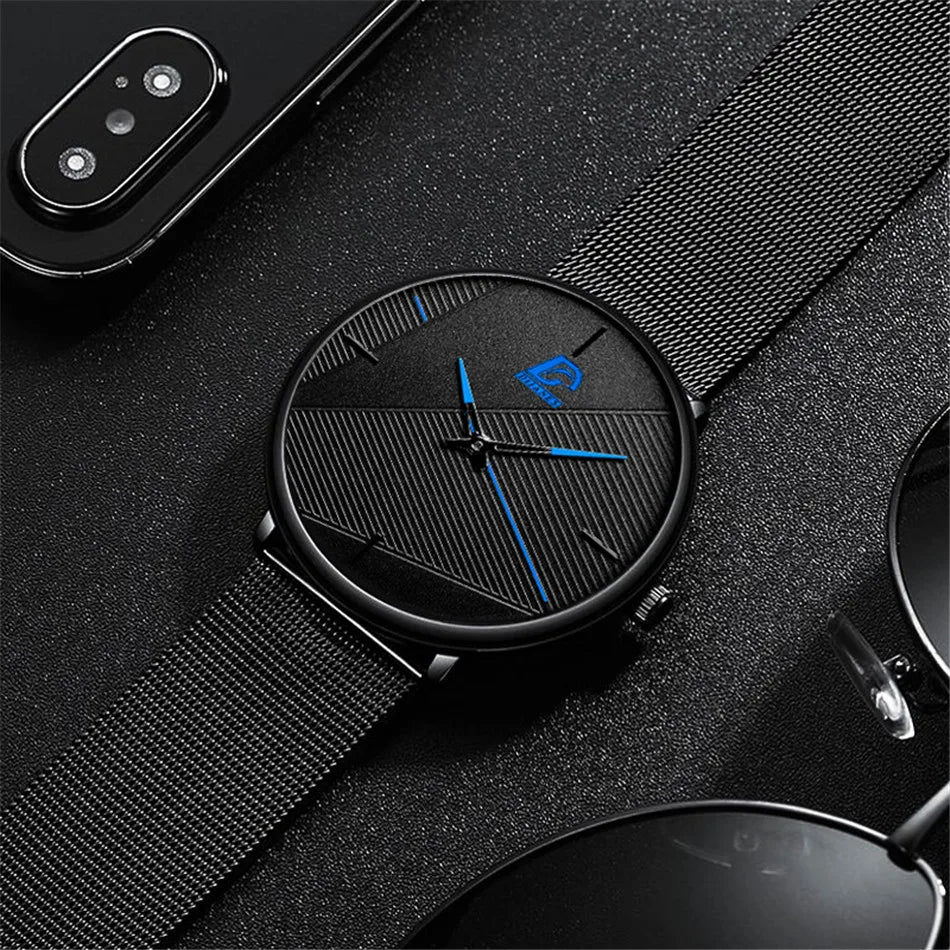 Ultra Thin Business Men Watch