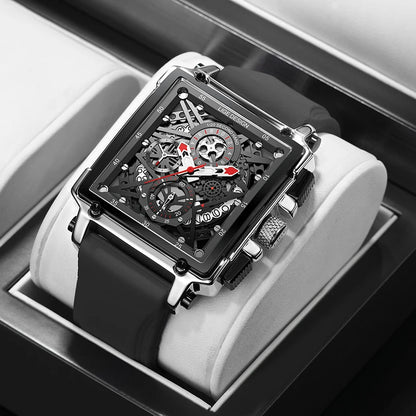 Square Waterproof Quartz Men Watch