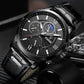 Luxury Leather Quartz Men Watch