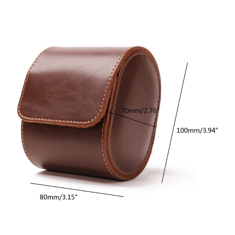Travel Single Watch Leather Case