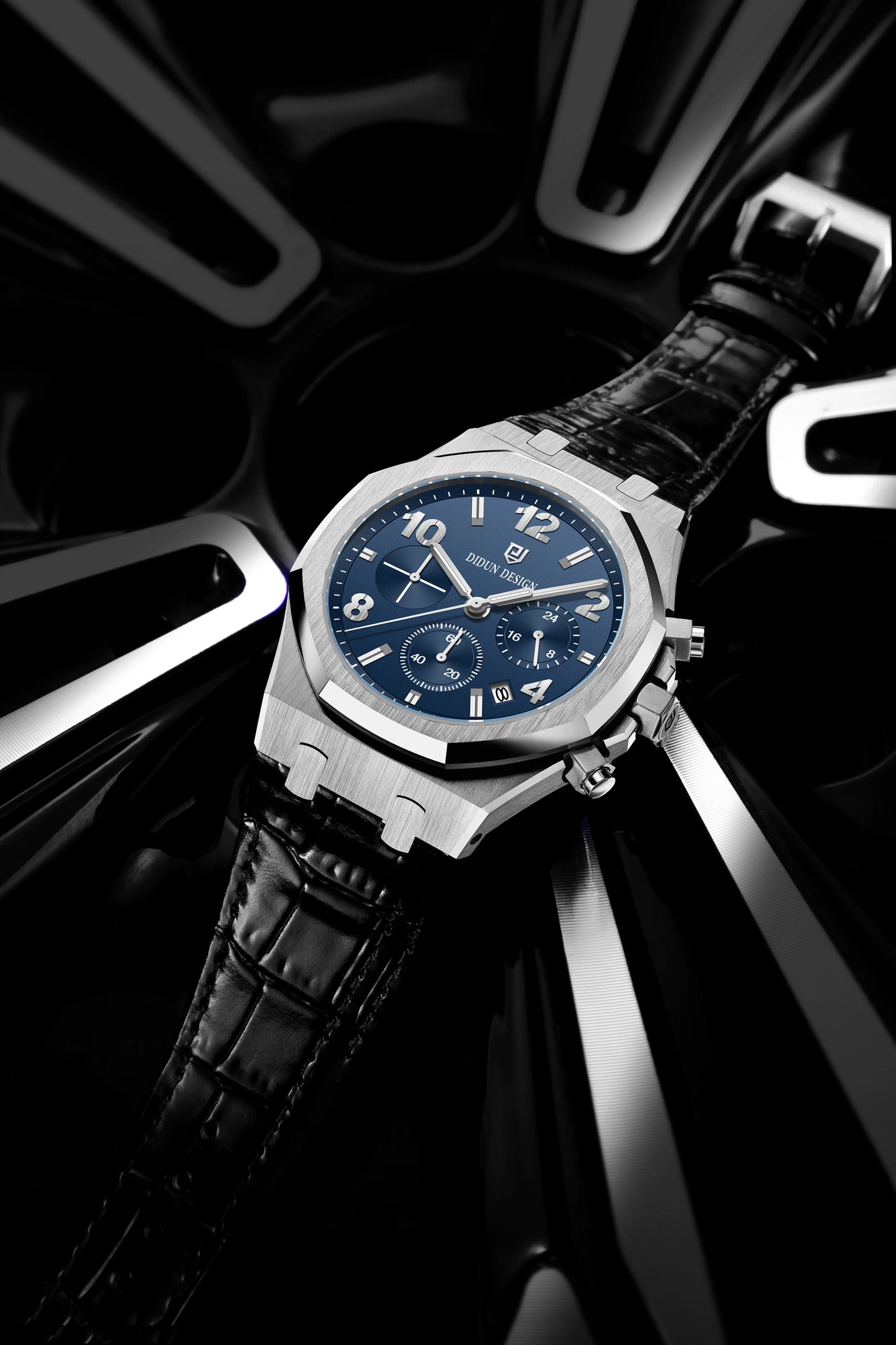 Chronograph Steel Quartz Men Watch