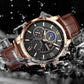 Luxury Leather Quartz Men Watch