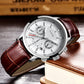 Luxury Leather Quartz Men Watch
