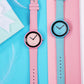 Casual Leather Women Wristwatch