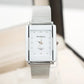Rectangle Mesh Quartz Women Watch