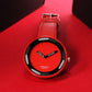Casual Leather Women Wristwatch