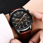 Luxury Leather Quartz Men Watch