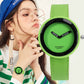 Casual Leather Women Wristwatch