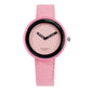 Casual Leather Women Wristwatch