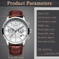 Luxury Leather Quartz Men Watch