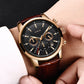 Luxury Leather Quartz Men Watch