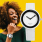 Casual Leather Women Wristwatch