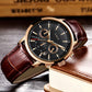 Luxury Leather Quartz Men Watch