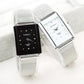 Rectangle Mesh Quartz Women Watch