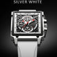 Square Waterproof Quartz Men Watch