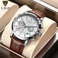 Luxury Leather Quartz Men Watch