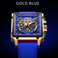 Square Waterproof Quartz Men Watch