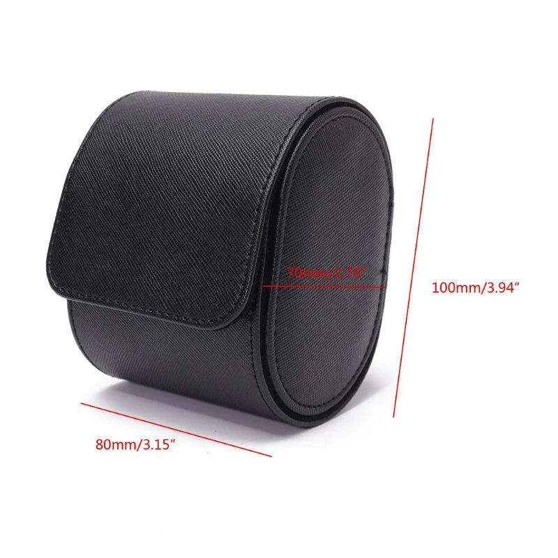 Travel Single Watch Leather Case