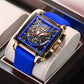 Square Waterproof Quartz Men Watch