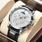 Luxury Leather Quartz Men Watch