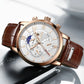 Luxury Leather Quartz Men Watch