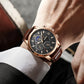 Luxury Leather Quartz Men Watch