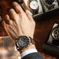 Luxury Leather Quartz Men Watch