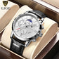 Luxury Leather Quartz Men Watch